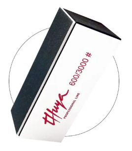 Lima 600/3000 Block blanca/negra/gris con letras rojas THUYA